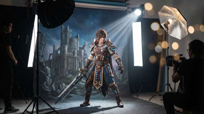 小蓝视频 cosplay视频演示